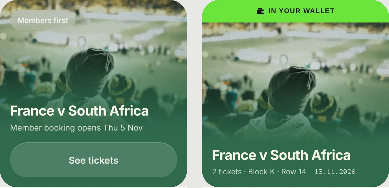 Tickets and passes