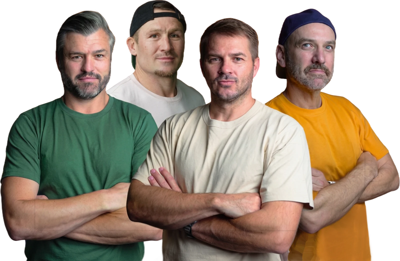 The four hosts of The KOKO Show